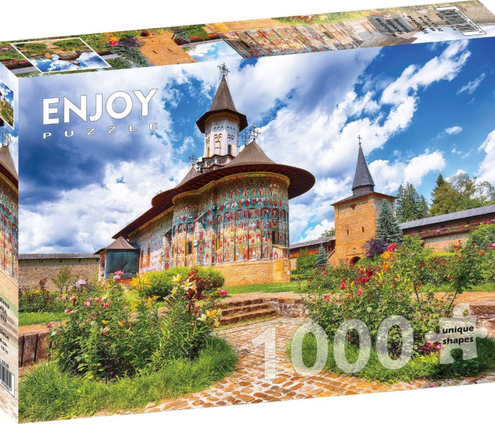 Puzzle - Enjoy - Monastero di Sucevica, Suceava, Romania