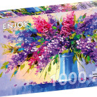 Puzzle - Enjoy - Mazzo di lillà in un vaso