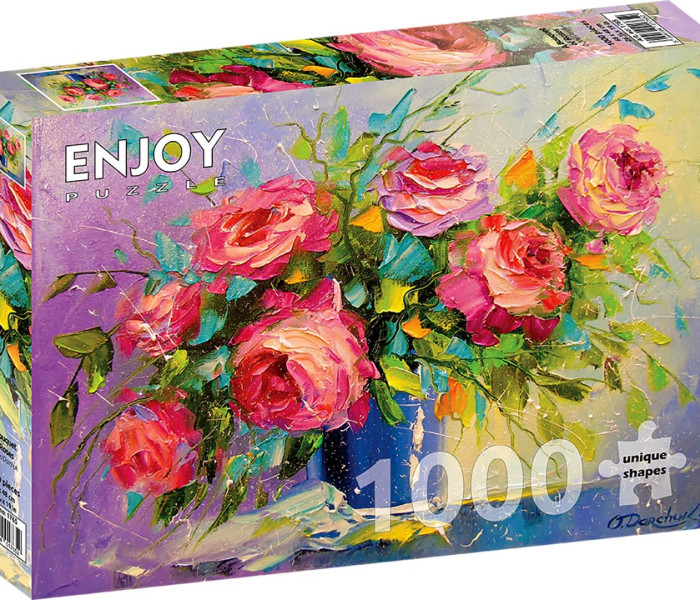 Puzzle - Enjoy - Mazzo di rose