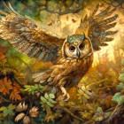 Puzzle - Enjoy - Gufo saggio