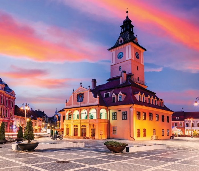 Puzzle - Enjoy - Piazza del Municipio, Brasov, Romania