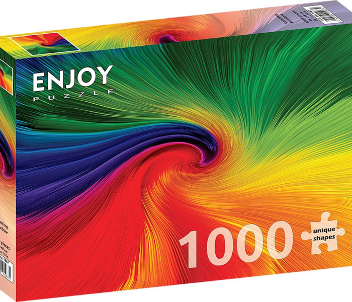 Puzzle - Enjoy - Un arcobaleno rotante