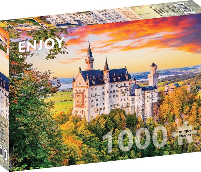 Puzzle - Enjoy - Castello di Neuschwanstein in autunno in Germania