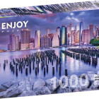 Puzzle - Enjoy - Cielo nuvoloso su Manhattan, New York