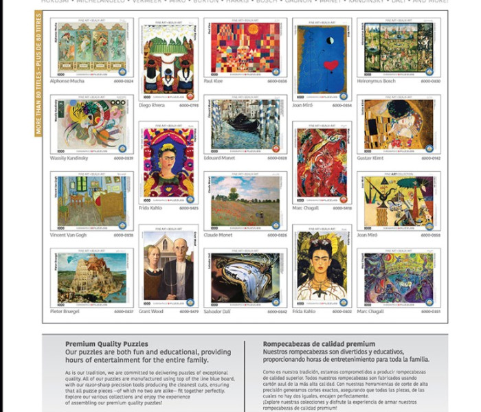 Puzzle - Eurographics - Famiglia Klimt