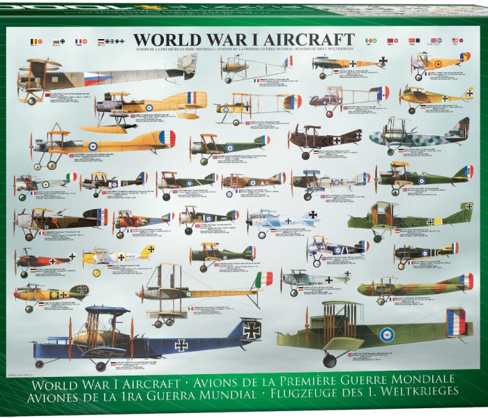 Puzzle - Eurographics - aerei della prima guerra mondiale
