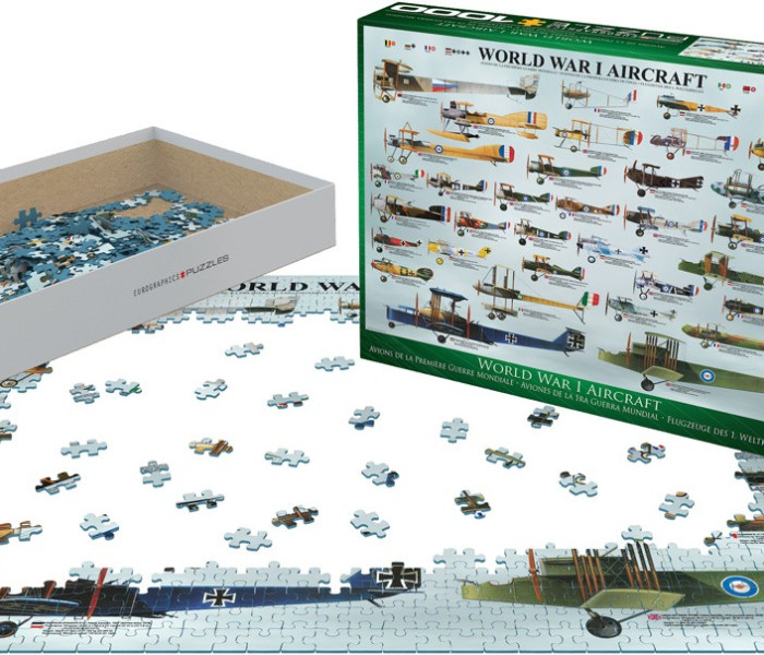 Puzzle - Eurographics - aerei della prima guerra mondiale