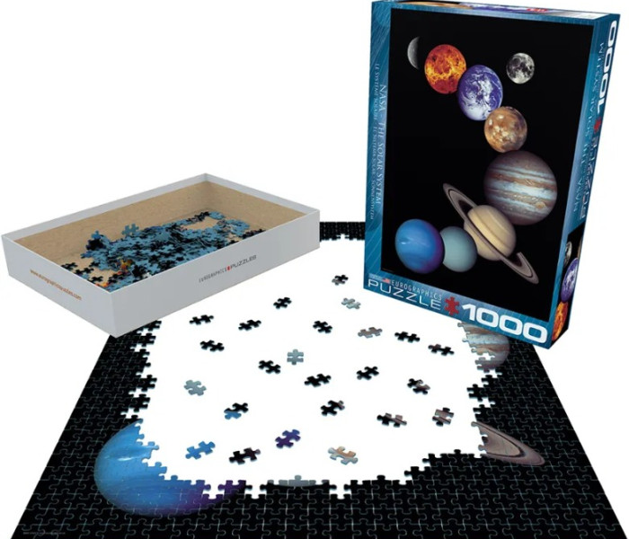 Puzzle - Eurographics - Sistema solare NASA
