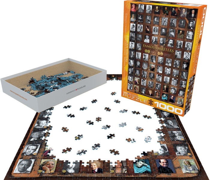 Puzzle - Eurographics - Scrittori famosi