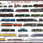 Puzzle - Eurographics - Storia dei treni