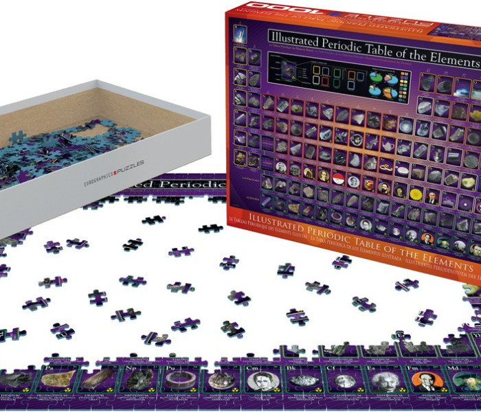 Puzzle - Eurographics - Tavola periodica illustrata