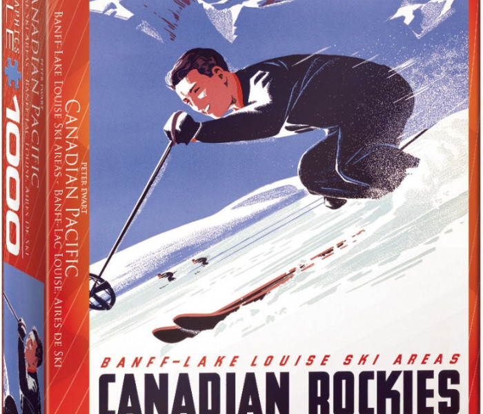 Puzzle - Eurographics - Area sciistica di Banff e Lake Louise