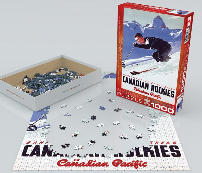 Puzzle - Eurographics - Area sciistica di Banff e Lake Louise