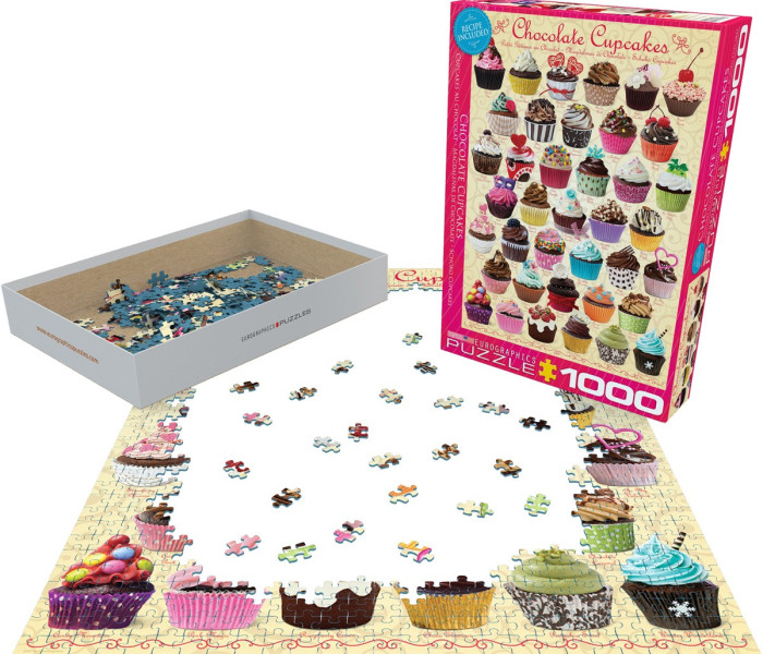 Puzzle - Eurographics - Cupcake al cioccolato