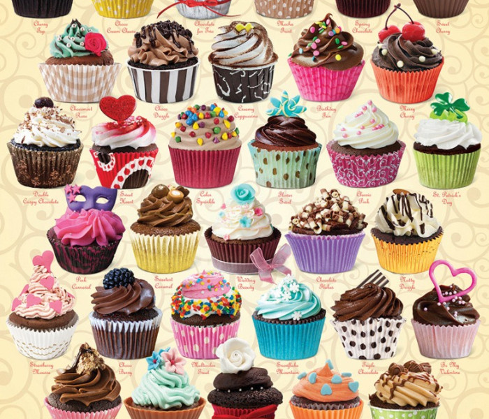 Puzzle - Eurographics - Cupcake al cioccolato