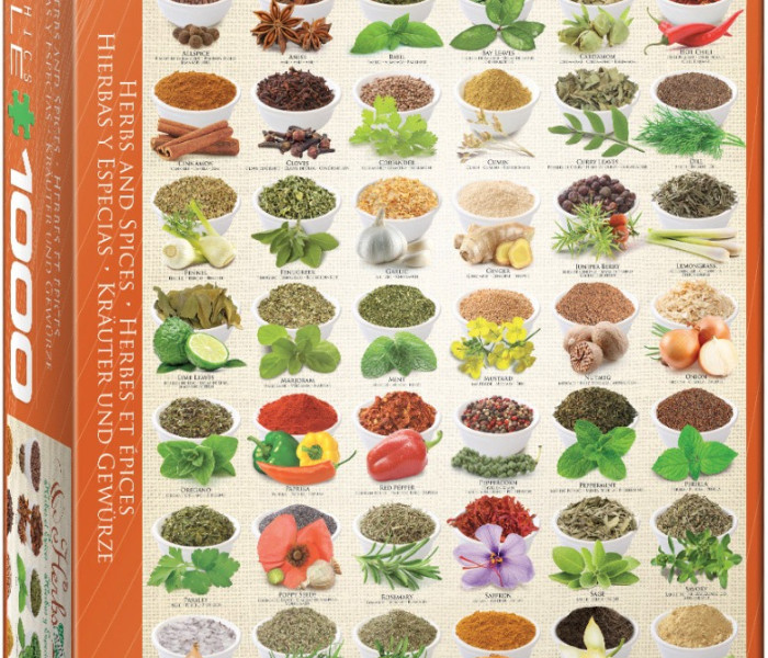 Puzzle - Eurographics - Erbe aromatiche e spezie