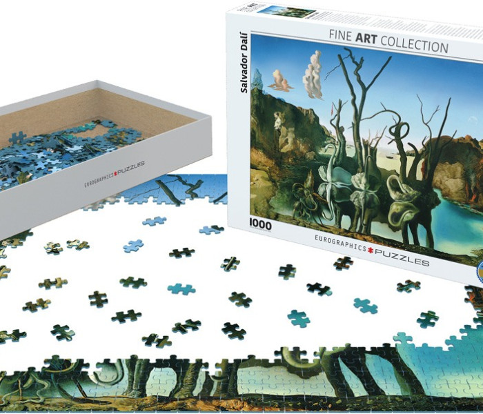 Puzzle - Eurographics - Salvador Dalí, Cigni che riflettono gli elefanti