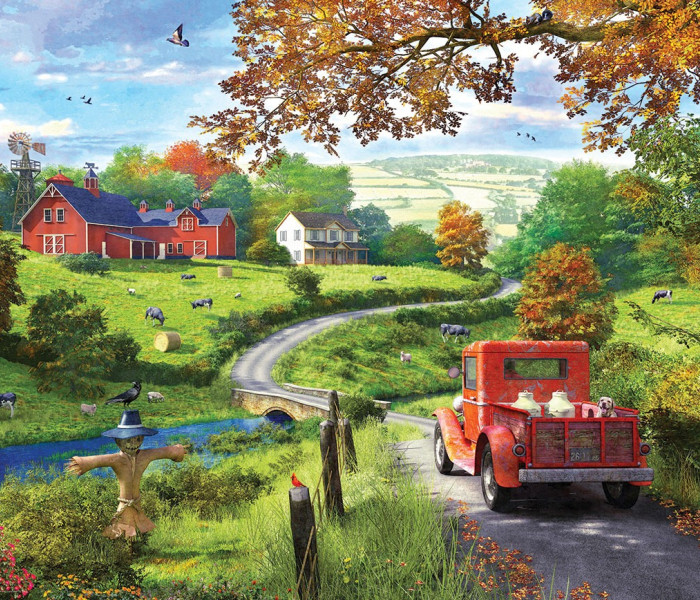 Puzzle - Eurographics - Una gita in campagna