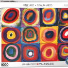 Puzzle - Eurographics - Kandinsky, Studio di quadrati colorati