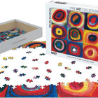 Puzzle - Eurographics - Kandinsky, Studio di quadrati colorati