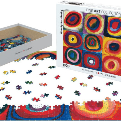 Kandinsky, Studio di quadrati colorati