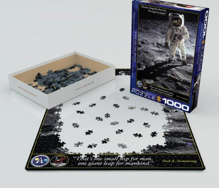 Puzzle - Eurographics - Camminare sulla Luna