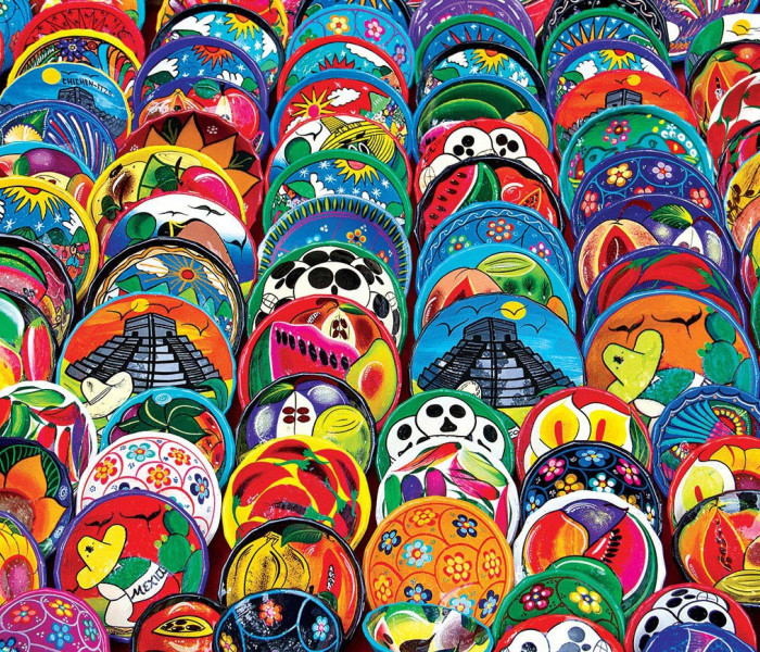 Puzzle - Eurographics - Piatti messicani