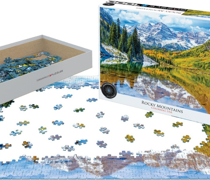 Puzzle - Eurographics - Montagne Rocciose del Colorado