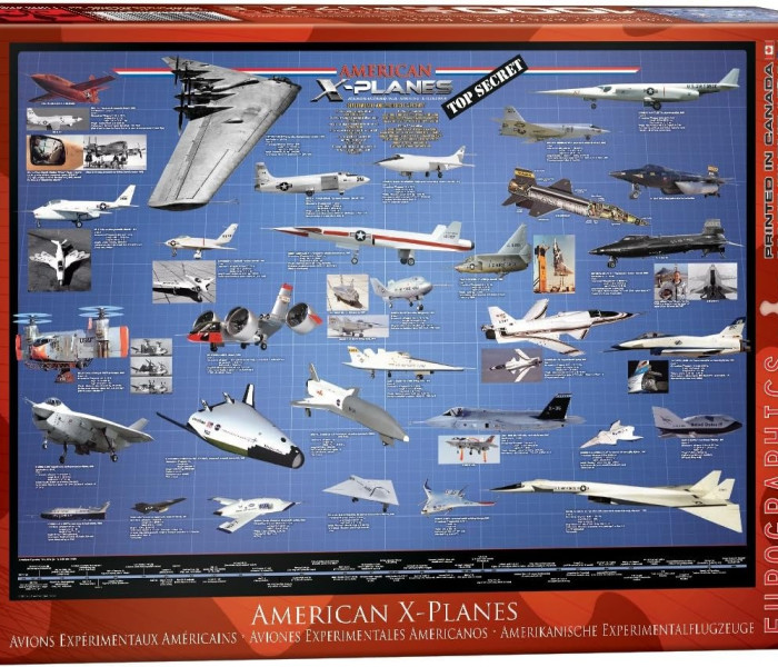 Puzzle - Eurographics - X-Planes americani