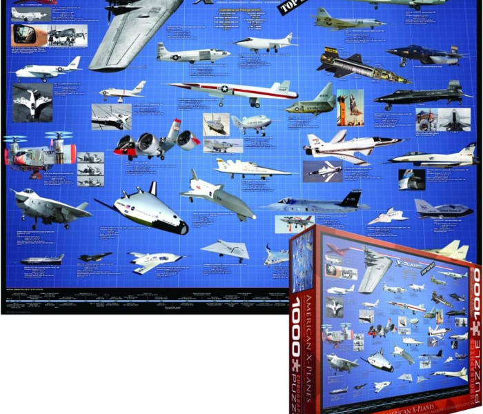 Puzzle - Eurographics - X-Planes americani