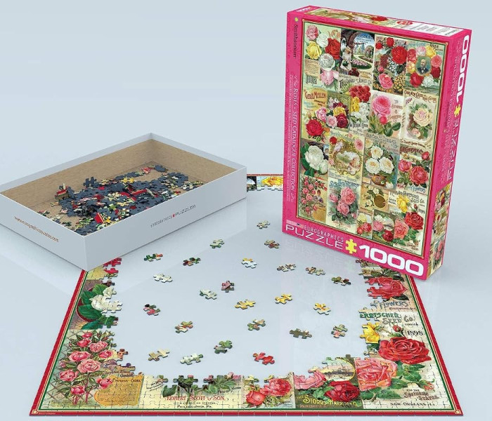 Puzzle - Eurographics - semi di rosa