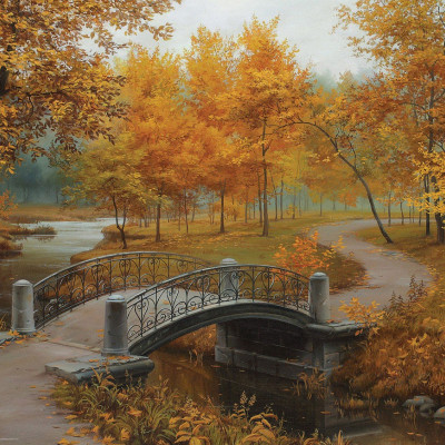 Autunno nel vecchio parco