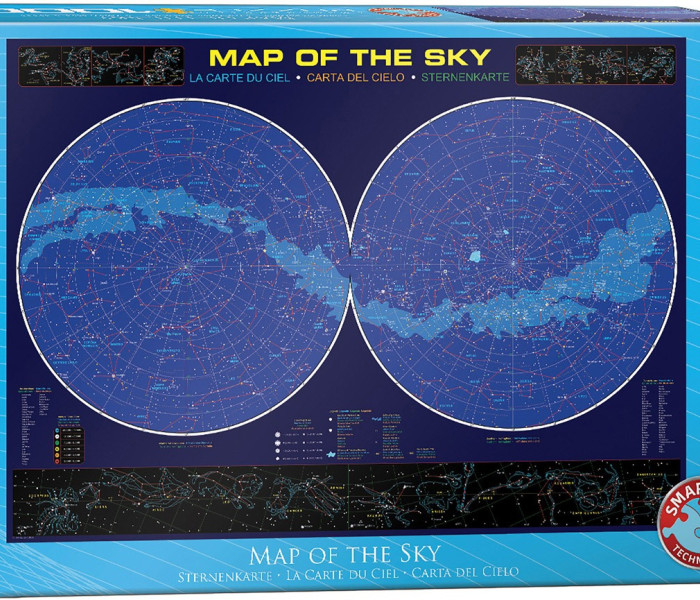 Puzzle - Eurographics - Mappa celeste