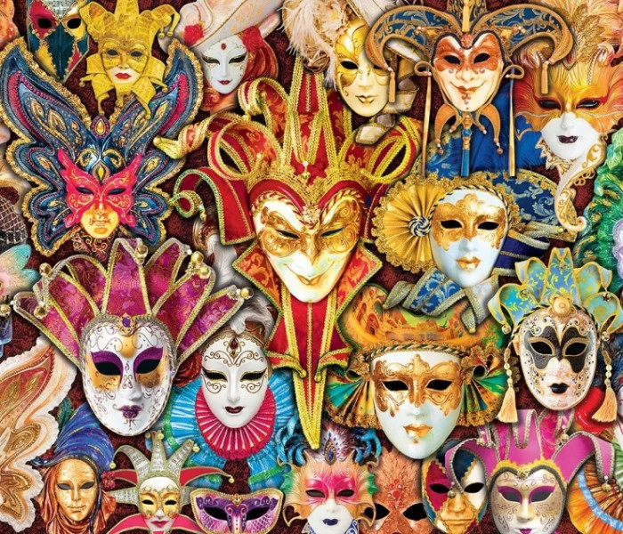 Puzzle - Eurographics - Maschere veneziane