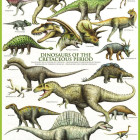 Puzzle - Eurographics - Dinosauri del Cretaceo