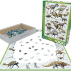 Puzzle - Eurographics - Dinosauri del Cretaceo