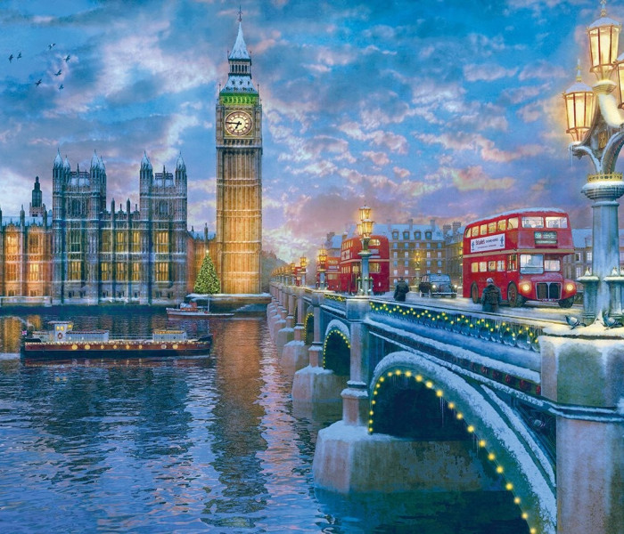 Puzzle - Eurographics - Vigilia di Natale a Londra