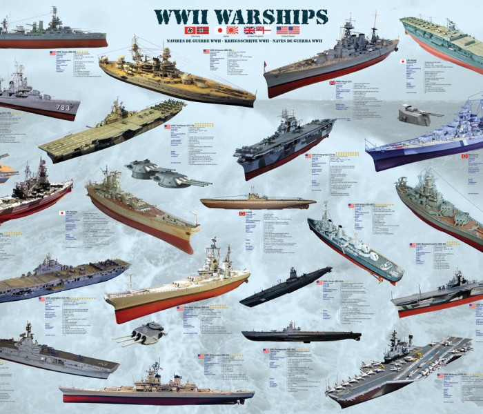 Puzzle - Eurographics - Navi da guerra