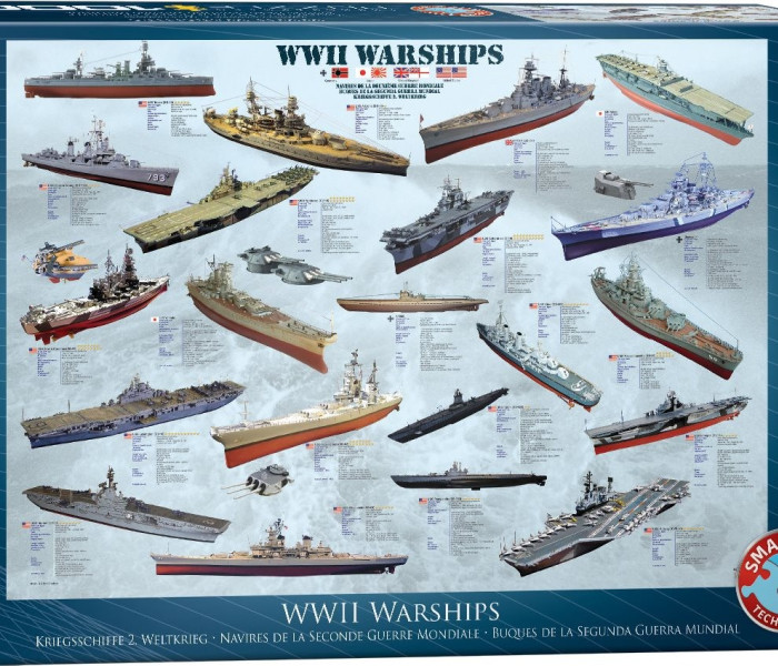 Puzzle - Eurographics - Navi da guerra