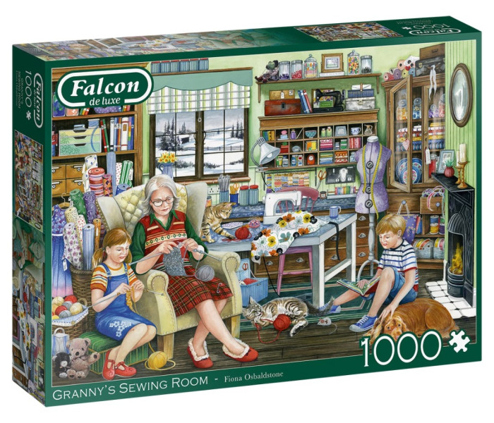 Puzzle - Falcon - La stanza da cucito della nonna