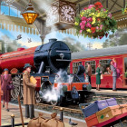 Puzzle - Falcon - In attesa sulla piattaforma