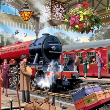 In attesa sulla piattaforma