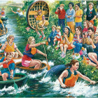 Puzzle - Falcon - Giochi nell acqua