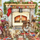 Puzzle - Falcon - Cuccioli di Natale