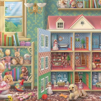 Un ricordo di una casa delle bambole