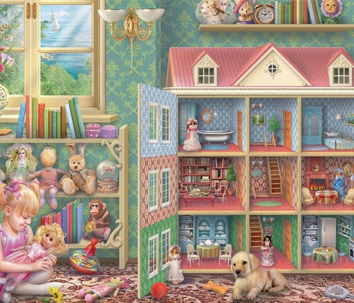 Puzzle - Falcon - Un ricordo di una casa delle bambole