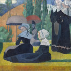 Puzzle - Grafika - Bretoni con ombrelli