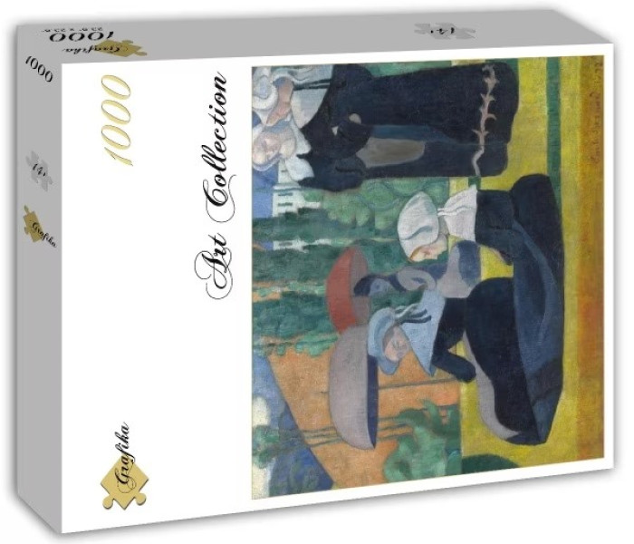 Puzzle - Grafika - Bretoni con ombrelli