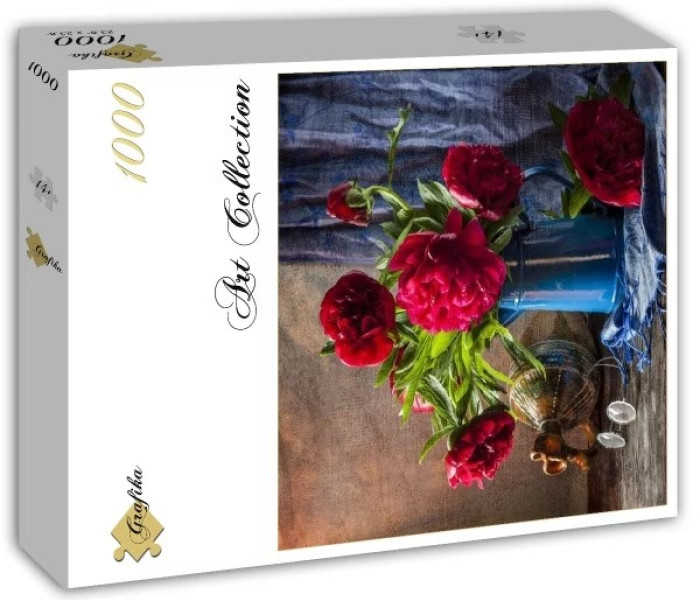 Puzzle - Grafika - Peonie rosse