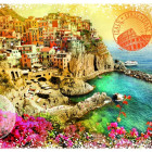 Puzzle - Grafika - Viaggio intorno al mondo - Italia